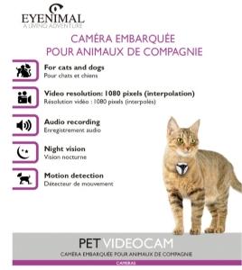 Caméra pour chat Eyenimal : Acheter pas cher