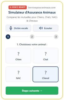 Comparateur Assurances & Mutuelles Animaux : L'IA Vocal G-Voice
