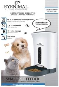 Distributeur de croquettes programmable chien chat vente promo web