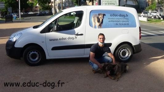 Educateur canin education canine dresseur de chien comportementaliste canin lyon rhone 69