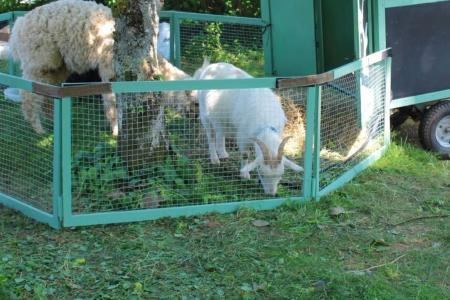 Ferme pédagogique itinérante, Ferme ambulante mobile