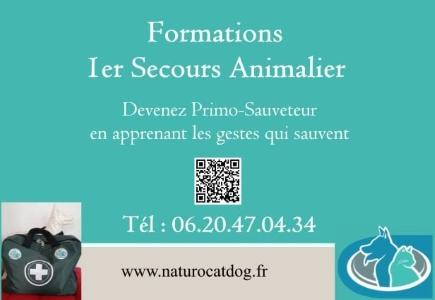 Formation premiers secours animaliers naturopathe animalier toulouse haute garonne