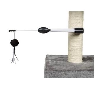 Jouet canne a peche motorisee pour chat jouet interactif chat
