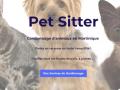 Pet sitter dog sitter dog walker cat sitter garde d animaux chien chat nac pension feline canine martinique 