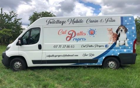 Salon de toilettage mobile a domicile toiletteur animaux chien chat nac