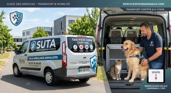 Guide du Transport Animalier 2026 : Réglementation, Taxi & Ambulance