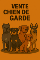 Vente chien de garde, chien de défense à vendre, achat chiot